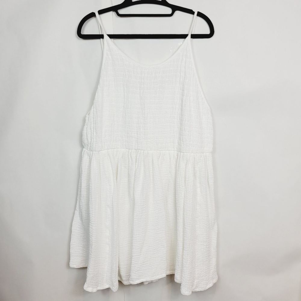 POSSE white slip gauze baby doll dress - Picture 2 of 8